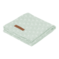 Otulacz-120-x-120-cm-Lily-Leaves-Mint-LD