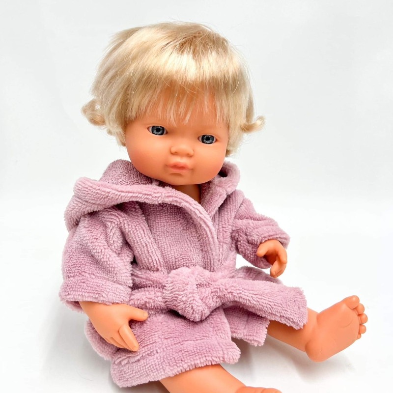 Szlafrok-frotte-Miniland-38cm-Paola Reina-6.jpeg