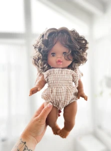 Lalka Bobasek Madeleine ze śpiącymi oczkami - 34cm- Minikane Paola Reina   