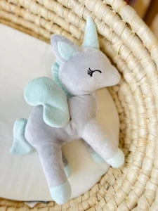 Outlet- Jednorożec Szaro-Miętowy - rozmiar M- Melootka    