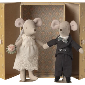 Para Ślubnych Myszek w pudełku - Mama i Tata - Maileg   