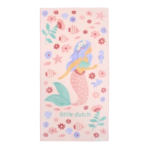 Ręcznik plażowy Dreamy Mermaid Multicolour 60x120cm CL26039118 - Little Dutch      