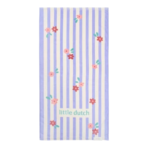 Ręcznik plażowy Dreamy Purple Stripe 60x120cm  CL26039116 - Little Dutch     