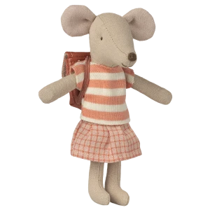  Myszka Tricycle - Big sister - Coral - Maileg   