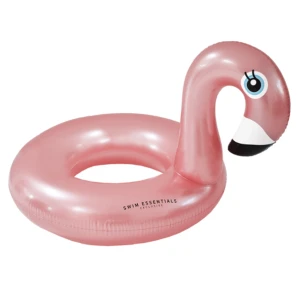 Dmuchany Rose Gold Flamingo  95 cm - 2020SE483 - The Swim Essentials  