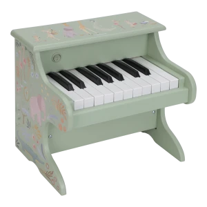Drewniane pianino zielone Safari Friends -  LD7476 - Little Dutch   