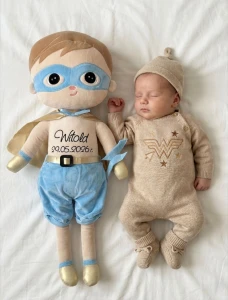 Lalka Mateo SuperHero- Lalka Metoo z imieniem dla chłopca 70cm XL