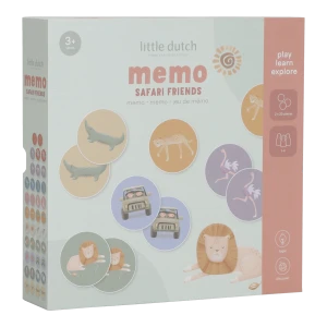 Gra memo Safari Friends FSC - Little Dutch