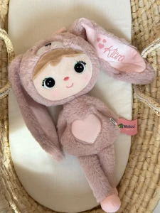 Outlet - Klara -  Różowy Królik 50 cm - Lalka Metoo  