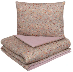 Komplet przedszkolaka VELVET 100x135 + poduszka, kołderka i worek - Spring Meadow - Infantilo 